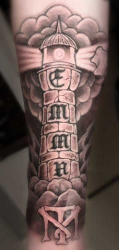 Black and grey tattoo Calais
