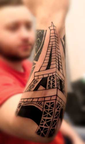 Tatouage Tour Eiffel
